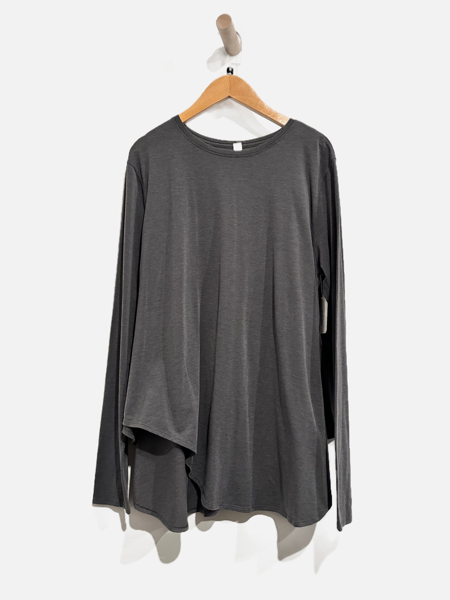 Lululemon Gray Asymmetric LS Tee - 8