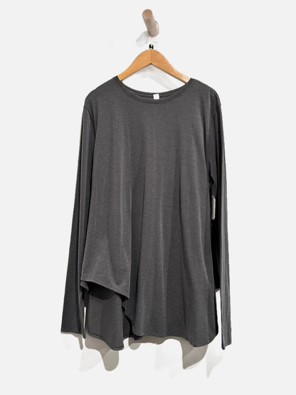 Lululemon Gray Asymmetric LS Tee - 8