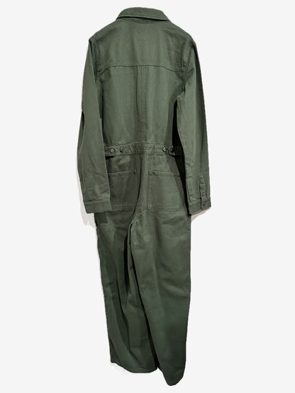 RVCA NWT Dayshift L/S Boiler Suit in Fir Green - Medium