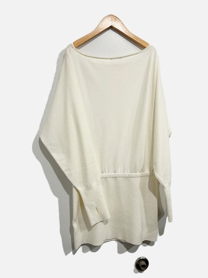 Edikted NWT Cream LS Mini Dress - Medium