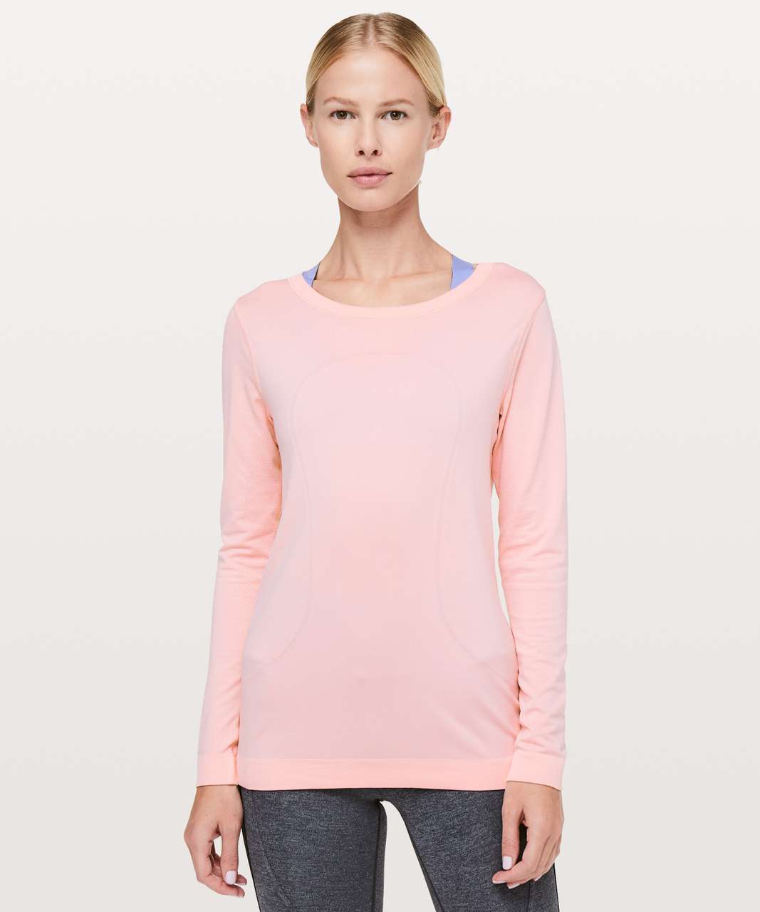 Lululemon Swiftly Tech Long Sleeve in Dusty Pink - 10
