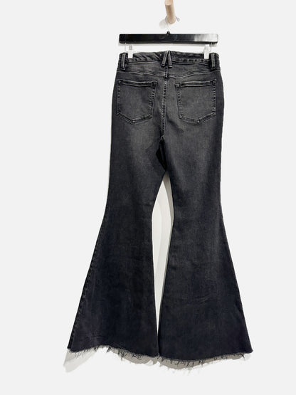 Good American Black Flare Jeans - 29