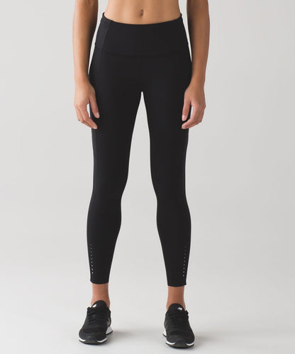 Lululemon Fast & Free 7/8 Tight Non-Reflective in Black - 2