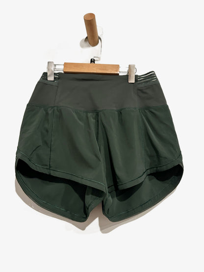 Lululemon Before Dawn Run Short 3.5" in Deep Ivy - 4