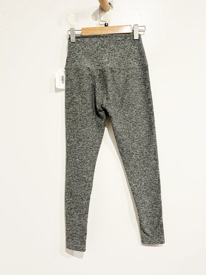 Beyond Yoga Spacedye Caught In The Midi High Waisted Legging in Black & White - XS