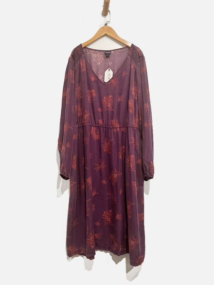 Patagonia Purple Floral Maxi Dress - XL