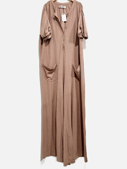 Free People Beach Jet Set Life Beach Jumpsuit - Medium