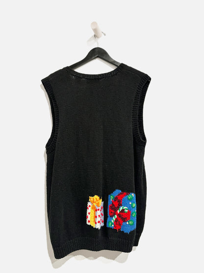 VTG Bechamel XMAS Knit Cardigan  - Medium