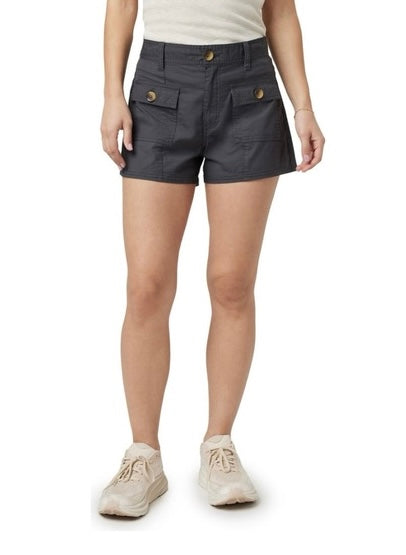 Vuori Vintage Ripstop Utility Shorts in Charcoal -  XS