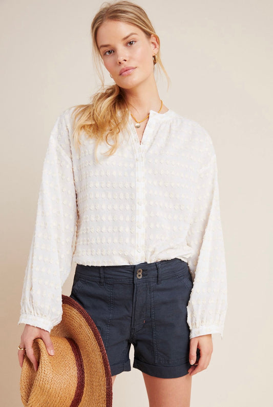 Anthropologie Wanderer Utility Shorts in Washed Black  - 25