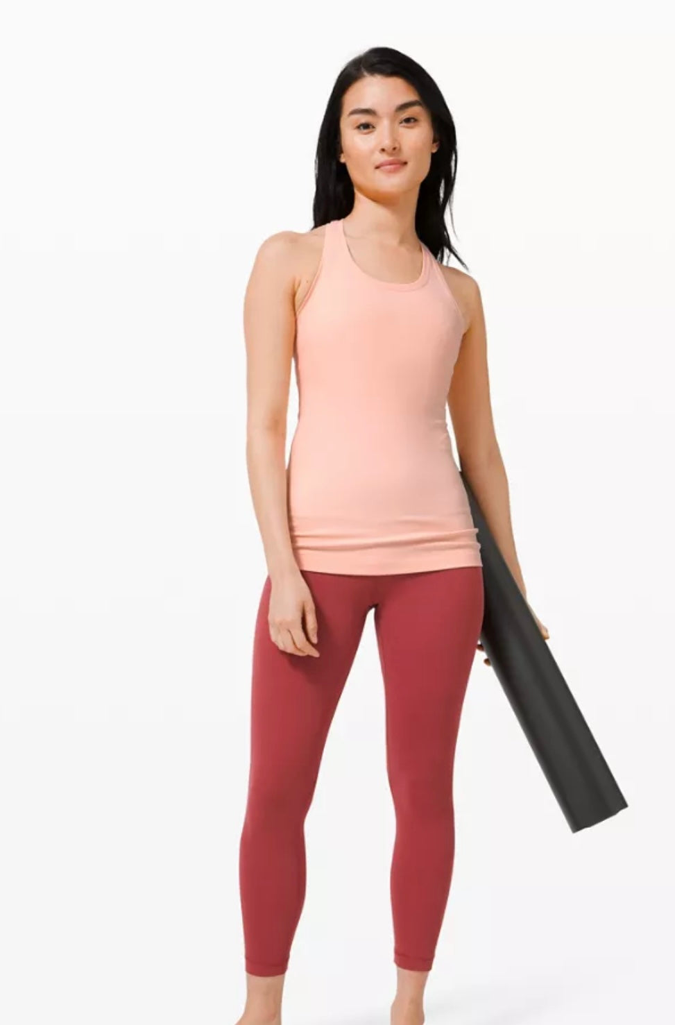 Lululemon Nulu Pink Racerback Tank - 8