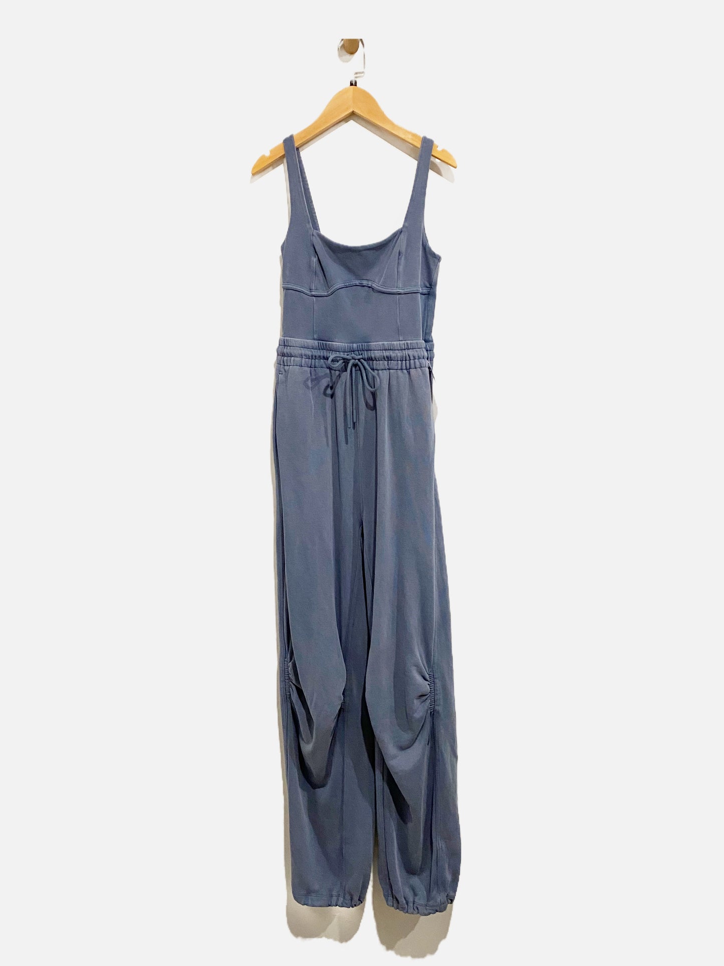 Free People Movement Blue Jogger Jumpsuit - XS