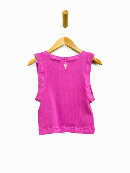 Free People Movement Happiness Runs Muscle Tank in Purple - XS/S