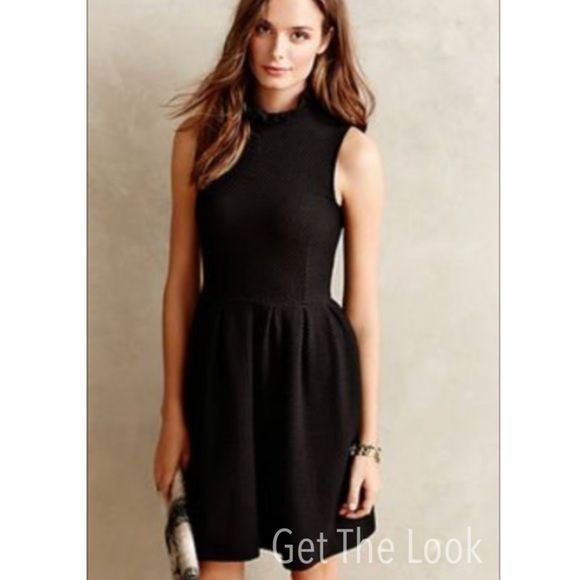 Anthropologie Deletta Cosgrove Fit and Flare Dress Size Small