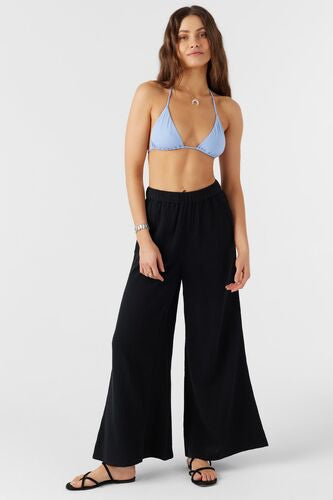 O’Neill Caralee Double Gauze Pants in Black - Small