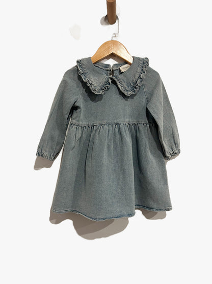 Mabel + Honey Denim Dress - 3T