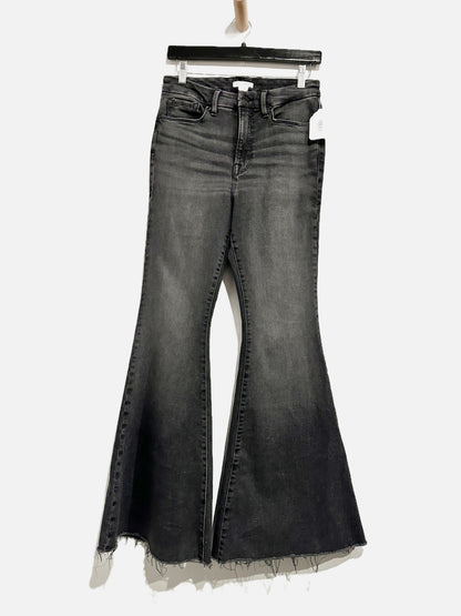Good American Black Flare Jeans - 29