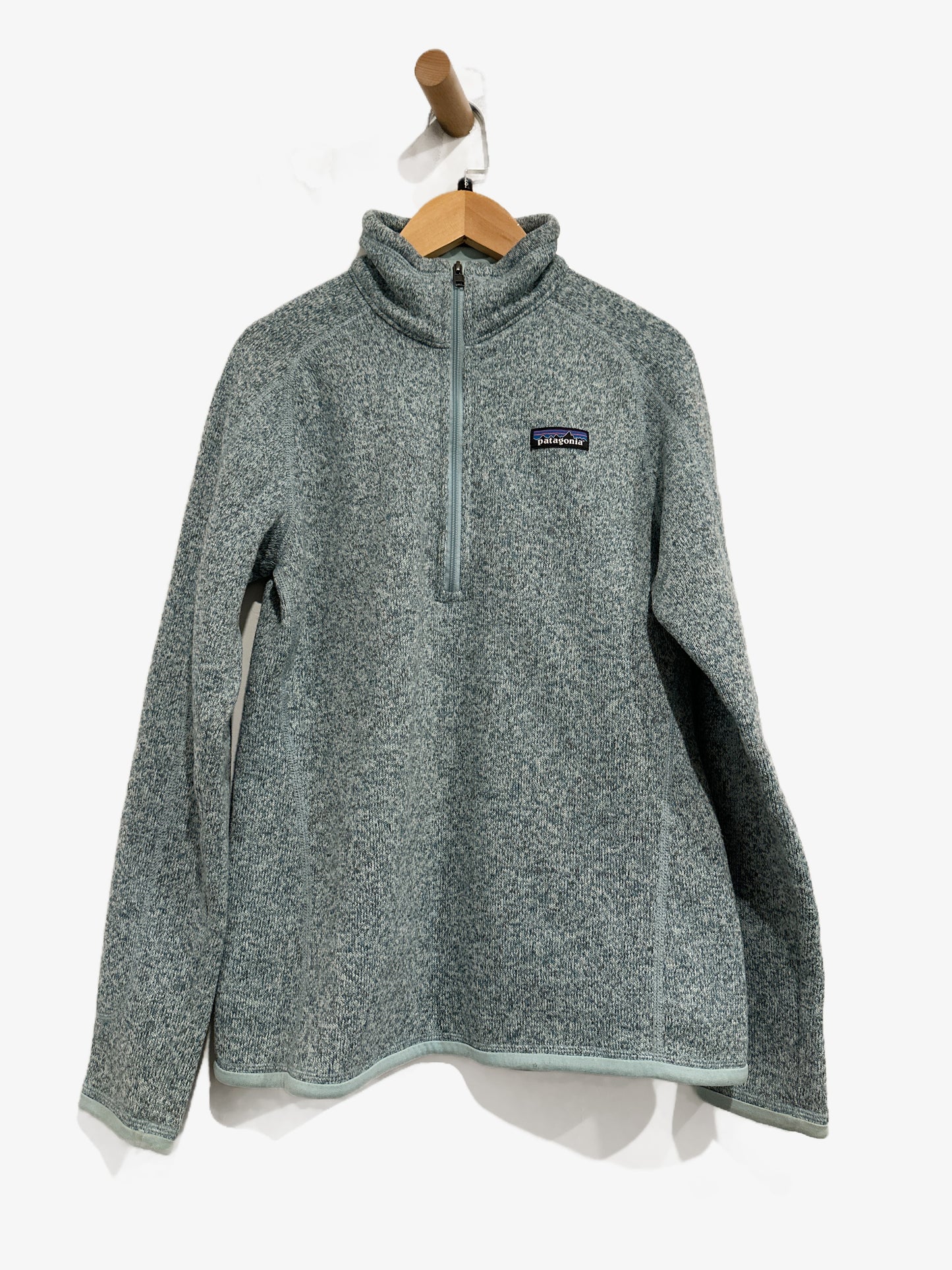 Patagonia Better Sweater 1/4 Zip in Atoll Blue - Small