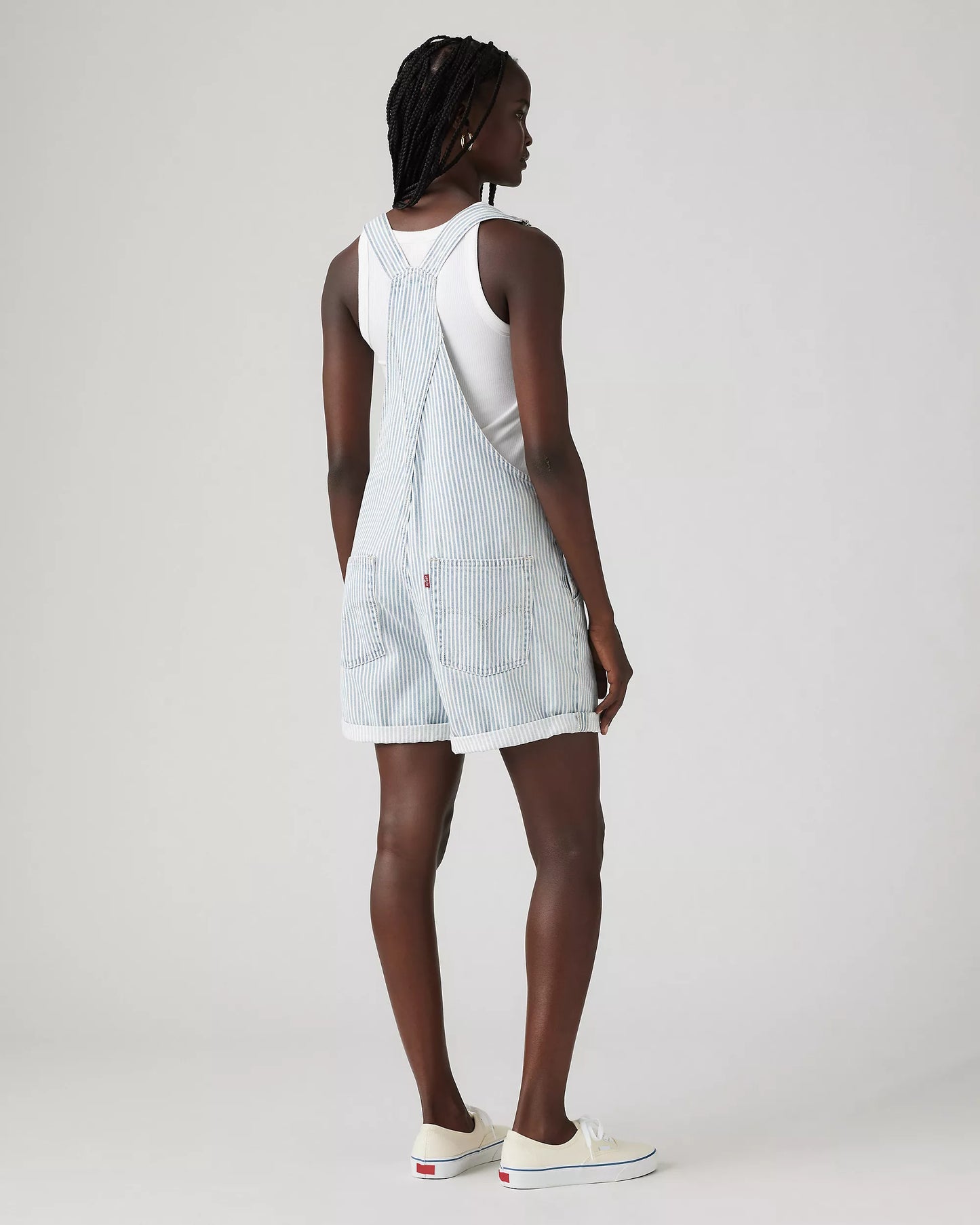 Levi’s Railroad Stripe Shortalls - XS