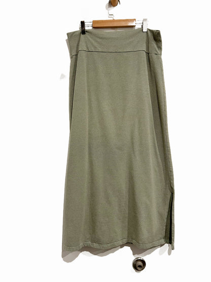 Patagonia Green Stripe Maxi Skirt - Large