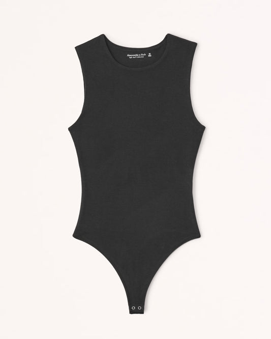 Abercrombie & Fitch Black Bodysuit Tank - XS