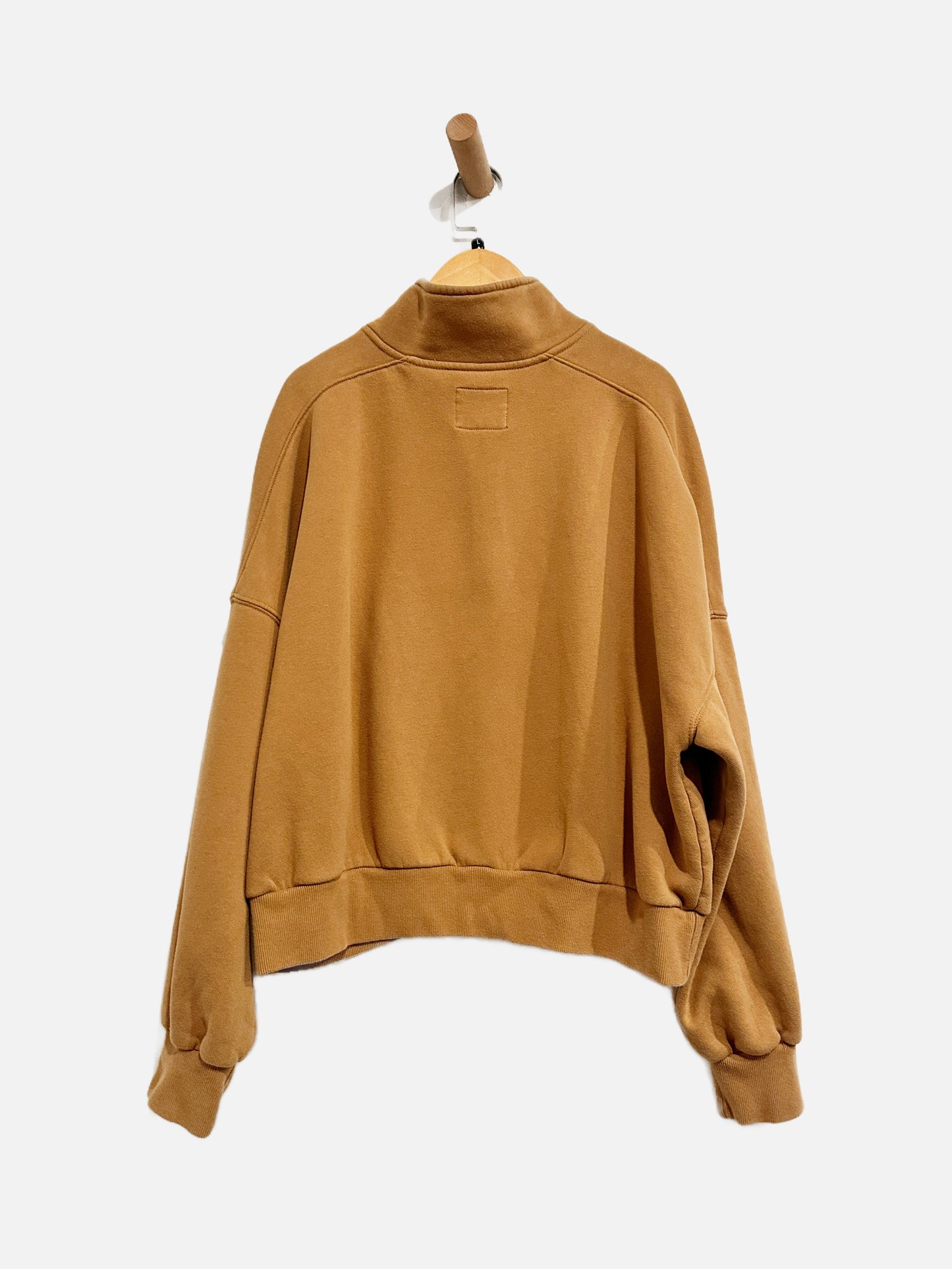 Abercrombie & Fitch Brown Half Zip - Large