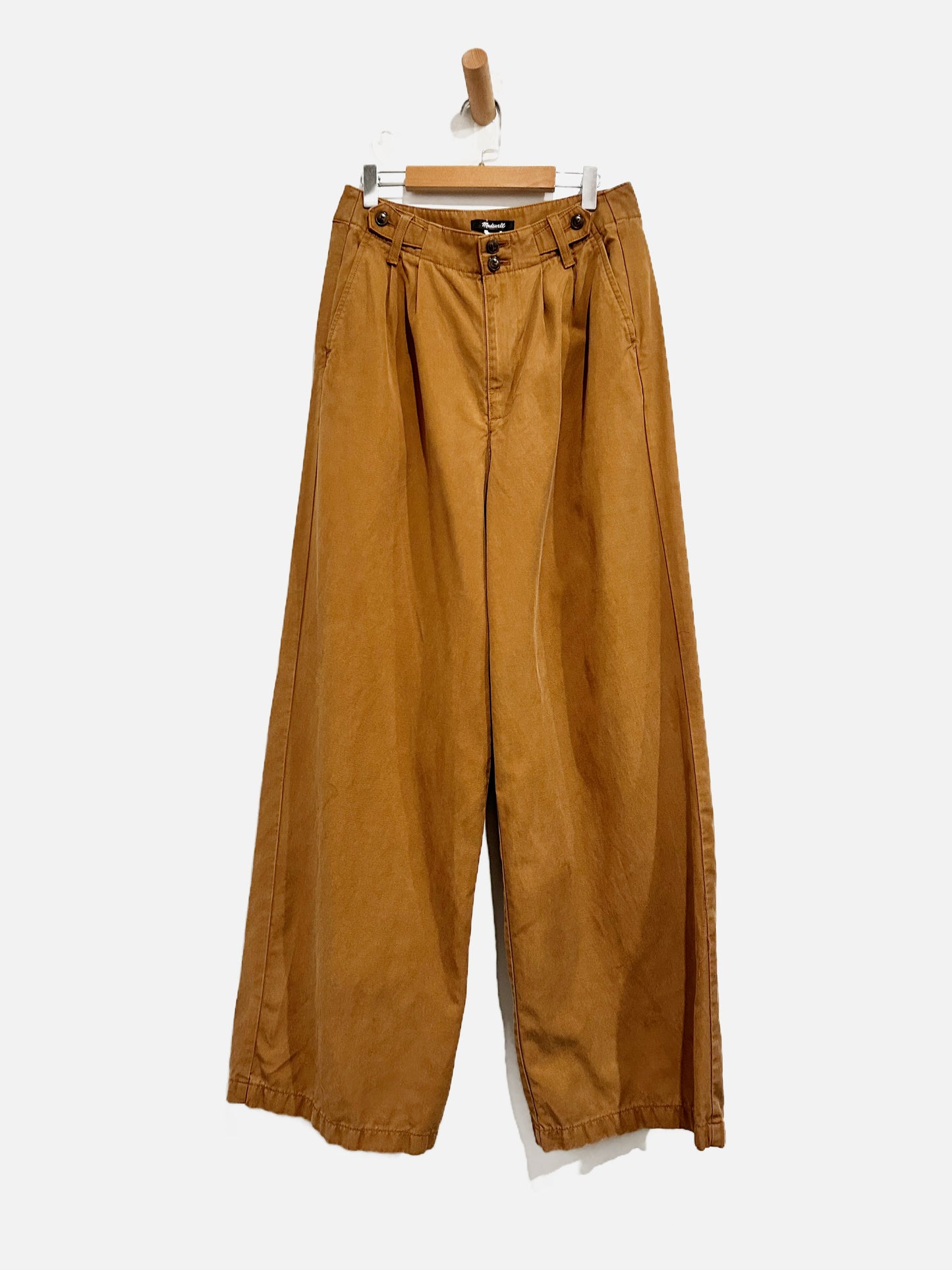 Madewell Brown Wide Leg Pants - 4