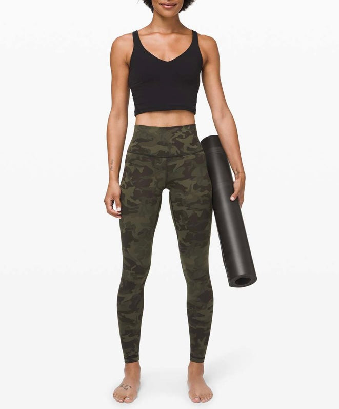 Lululemon Wunder Under High-Rise Tight 28" *Full-On Luxtreme
Incognito Camo Multi Gator Green - 6
