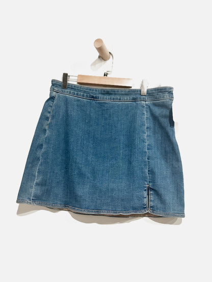 American Eagle Next Level Denim It Knit Mini Skirt - 6