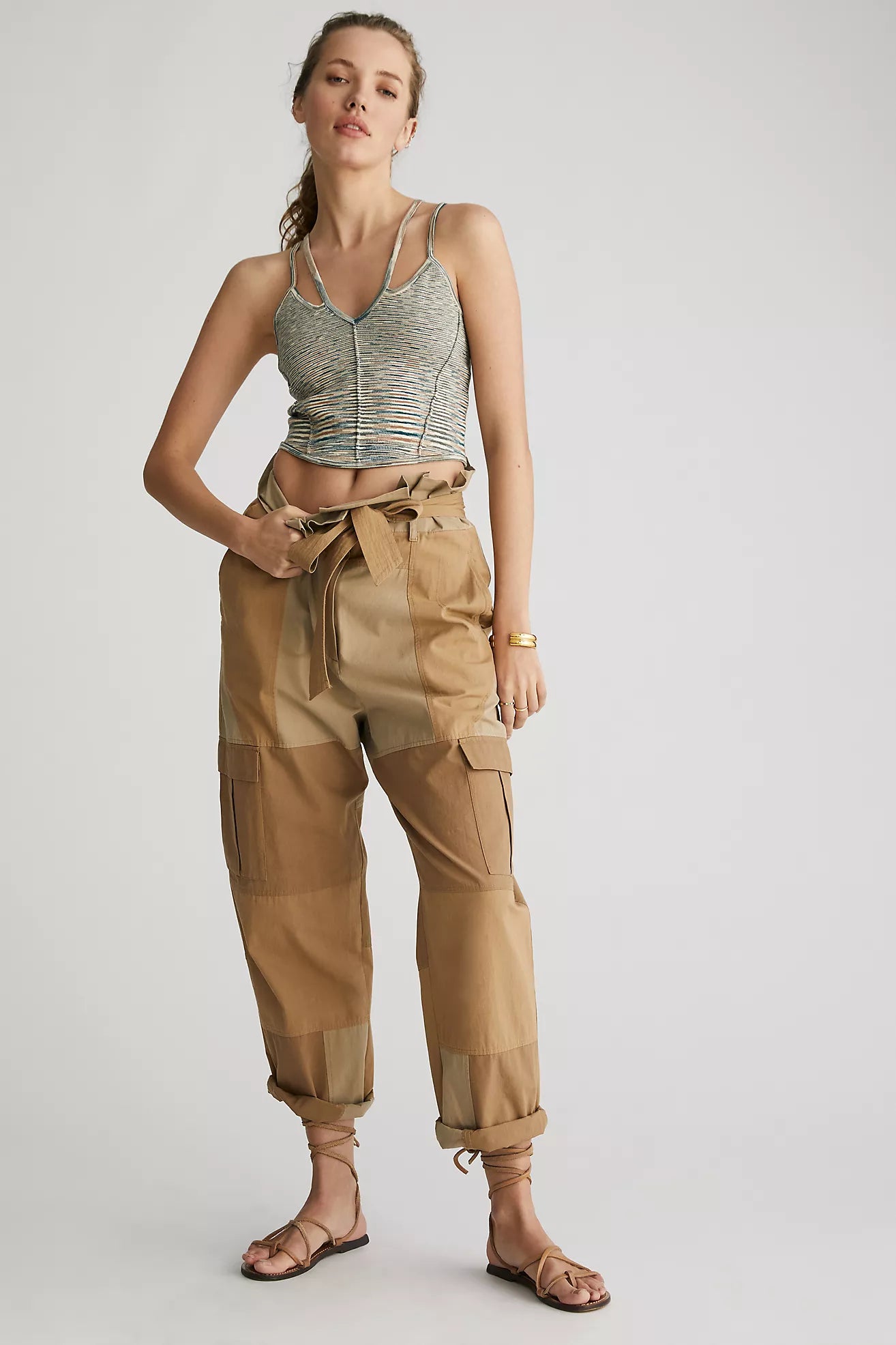 Anthropologie The Reed Sweater Corset Top - Medium