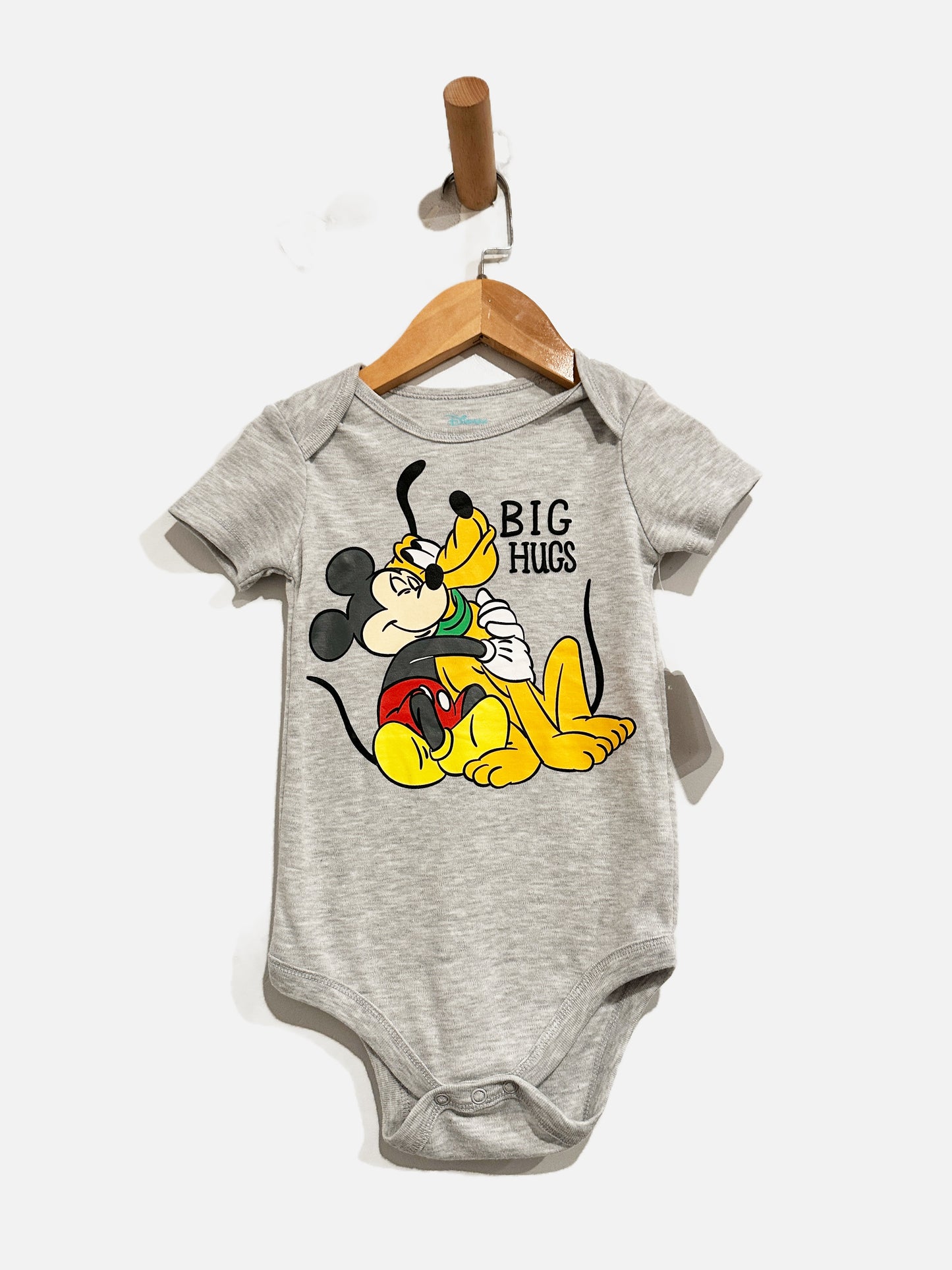 Disney Baby Mickey and Pluto Onesie - 24Mo