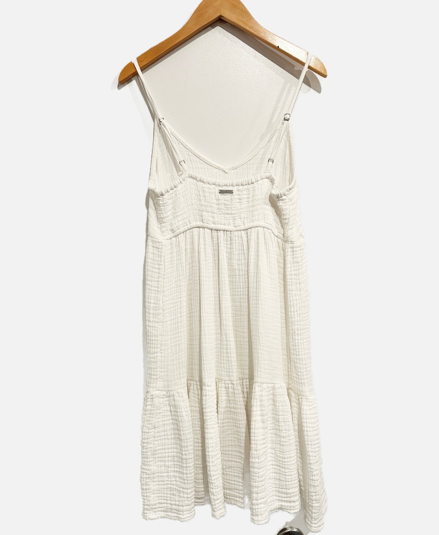 Billabong Wave After Wave Mini Dress in Salt Crystal - Small