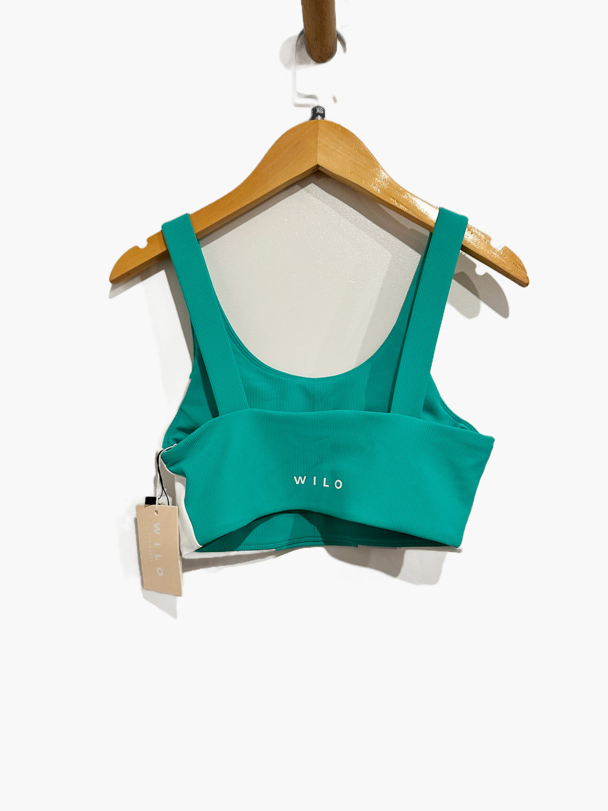 Wilo The Label NWT Green and Purple Sports Bra and Leggings Set - XS