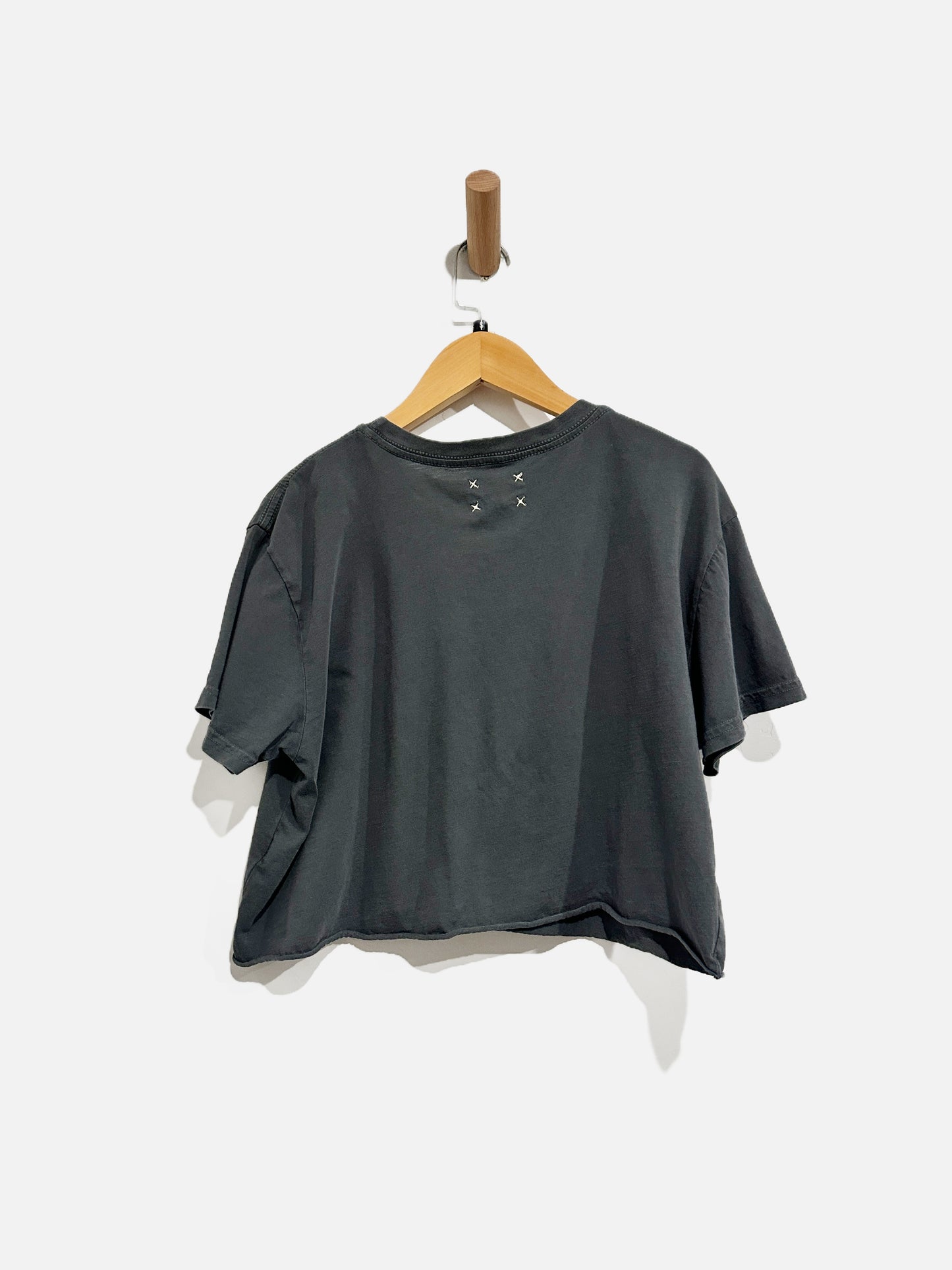 Free People x Vintage Souls Peace and Love Crop Top- Small
