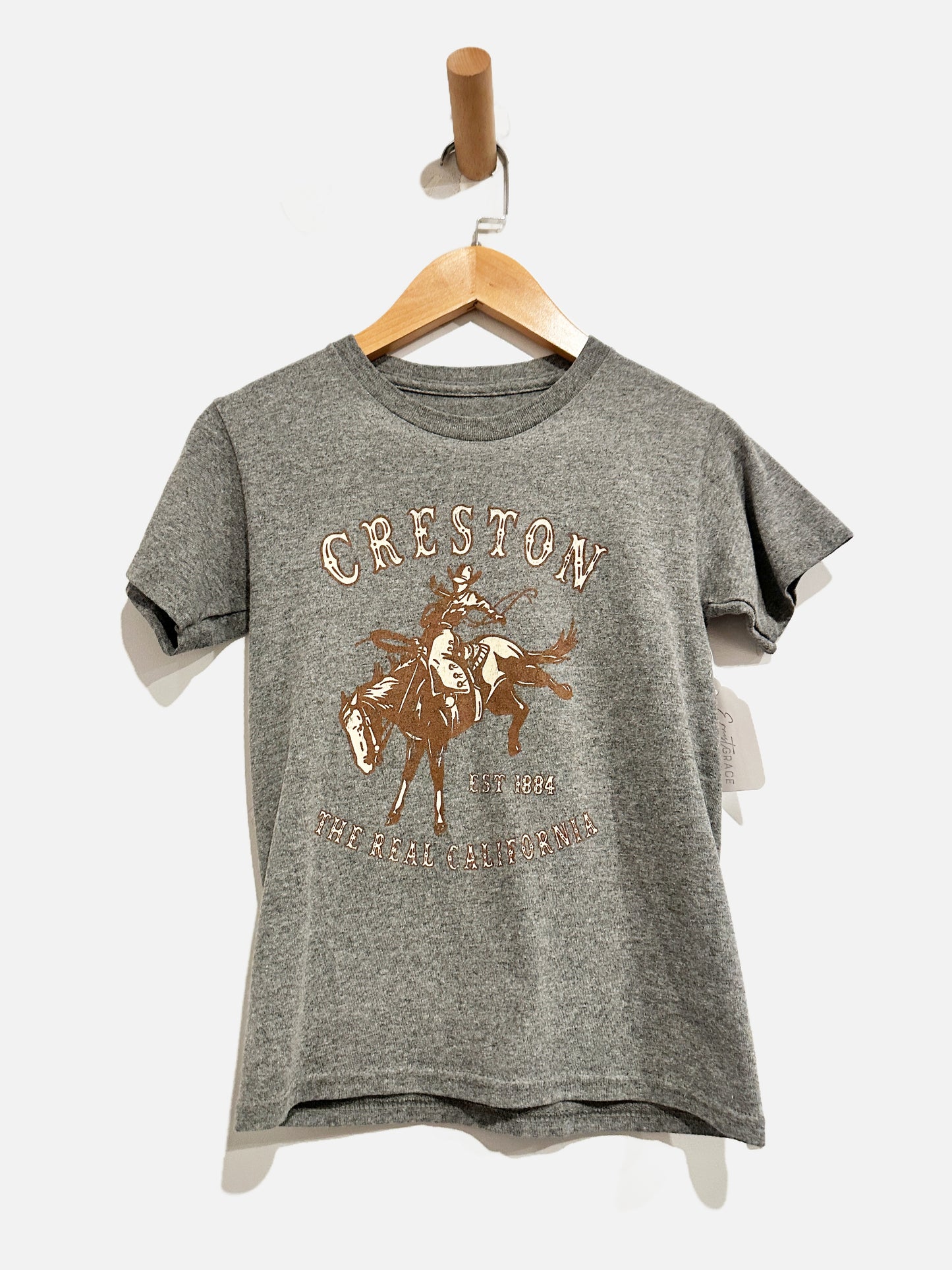 All Good Creston Gray Graphic Tee - Small