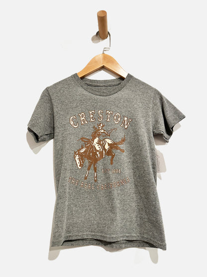 All Good Creston Gray Graphic Tee - Small