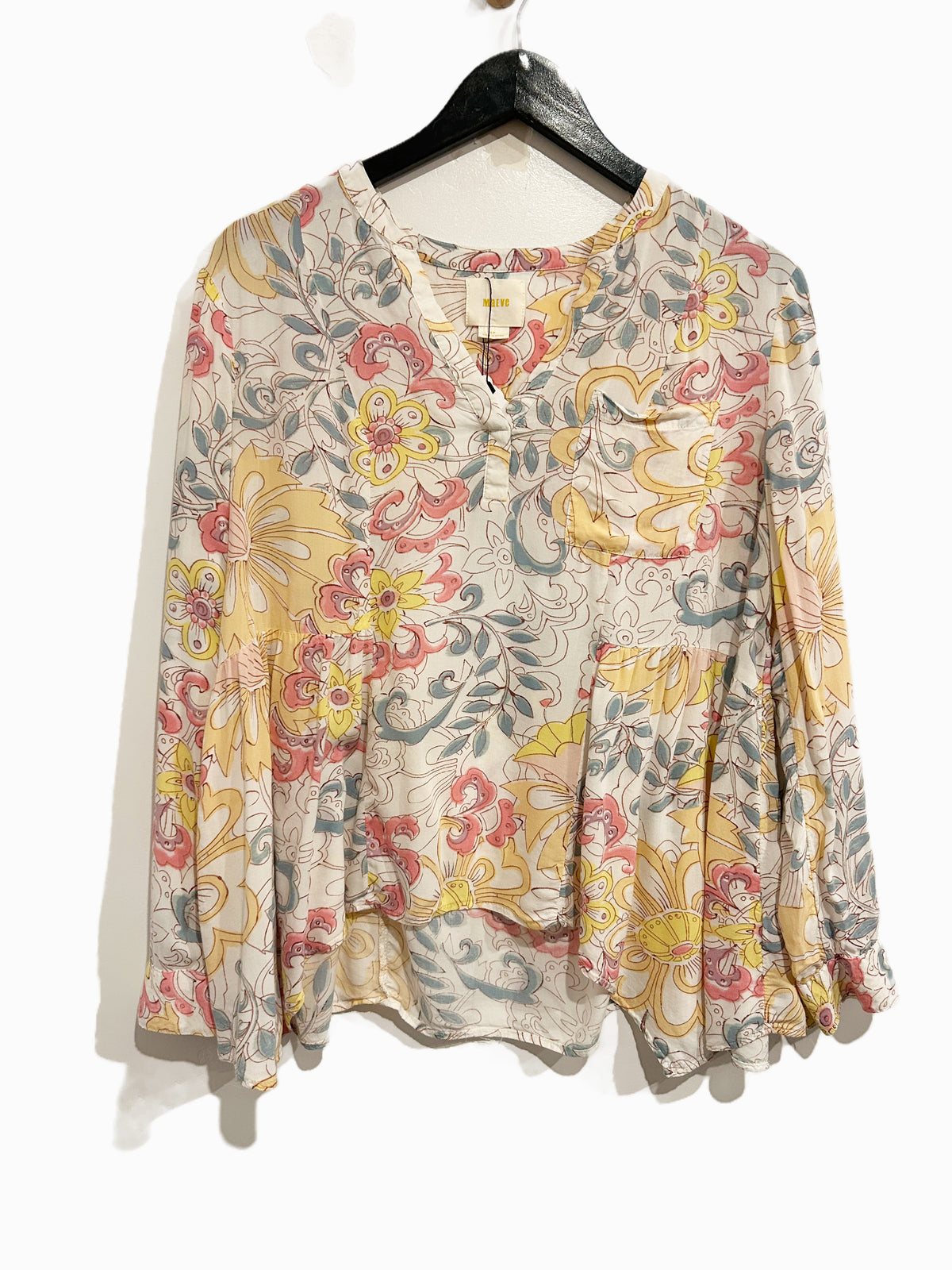 Anthropologie Maeve Laiken Floral Tunic - 8P