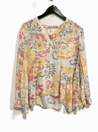 Anthropologie Maeve Laiken Floral Tunic - 8P