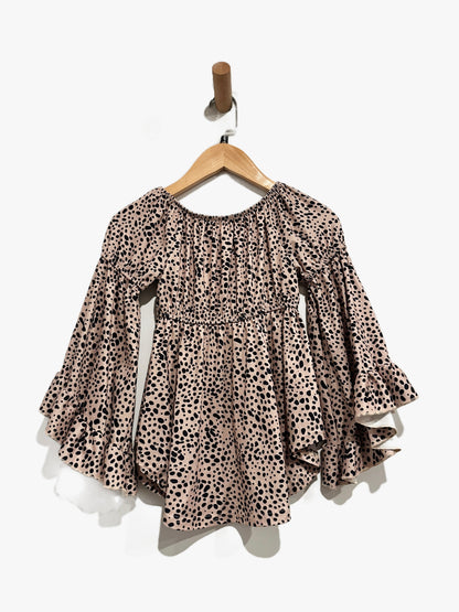 Leopard Print Dress - Large