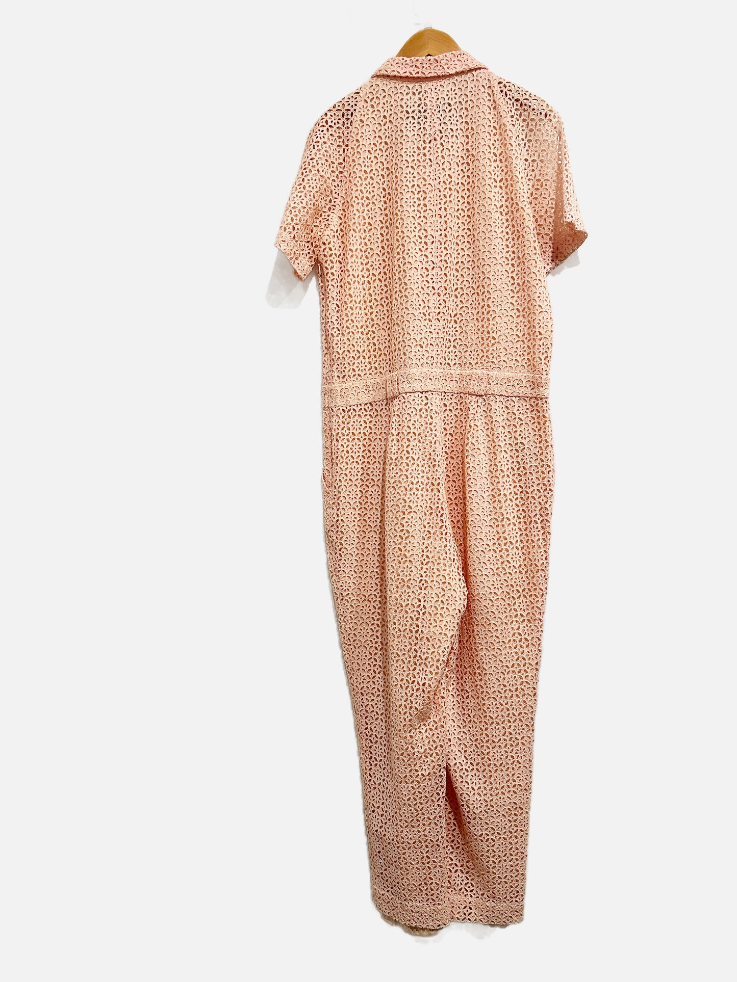 J.Crew Pink Eyelet Jumpsuit - 6