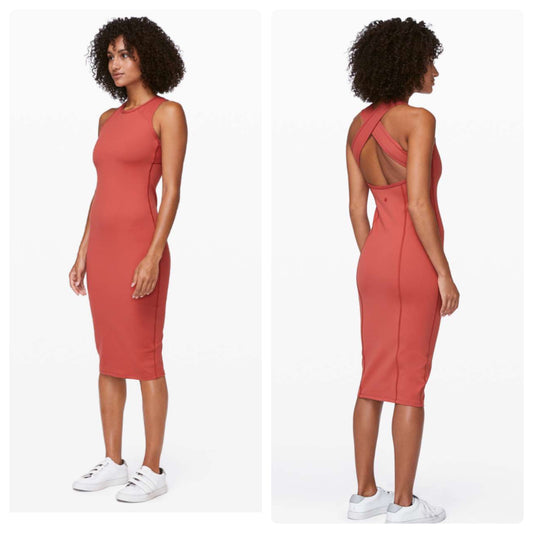 Lululemon Picnic Play Dress in Brick Rose - 4