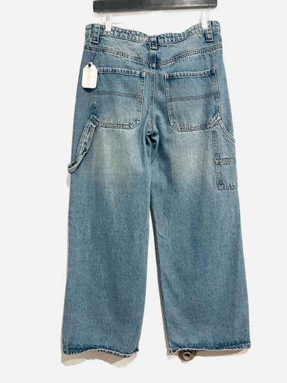 Edikted Carpenter Low Rise Baggy  Jeans - Medium