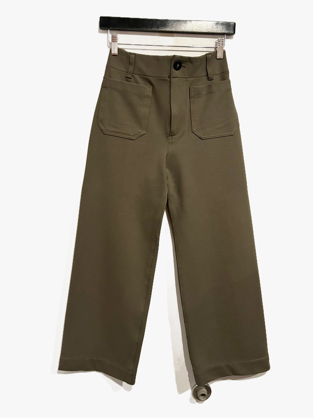 Anthropologie Maeve The Colette Ponte Pants in Holly Green - 25