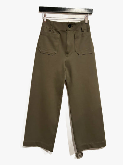 Anthropologie Maeve The Colette Ponte Pants in Holly Green - 25