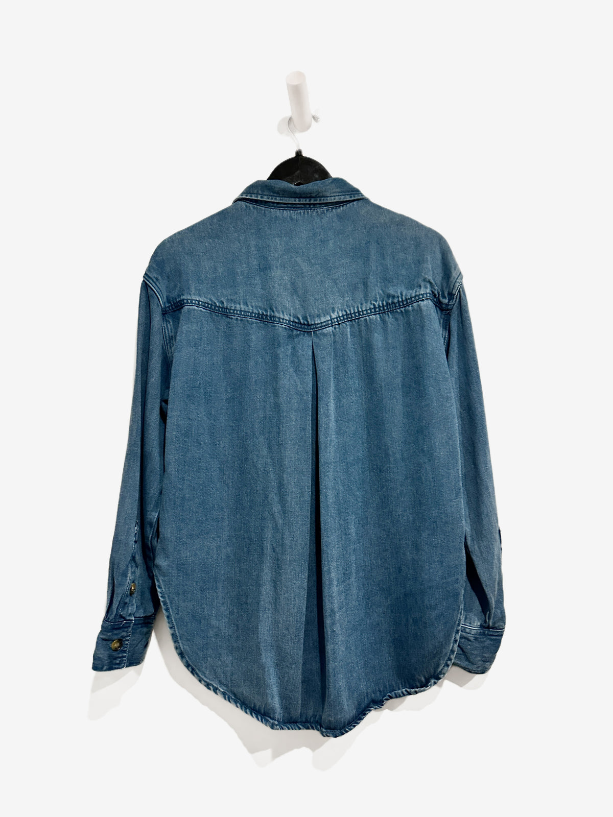 Velvet Heart Denim Shacket - Medium