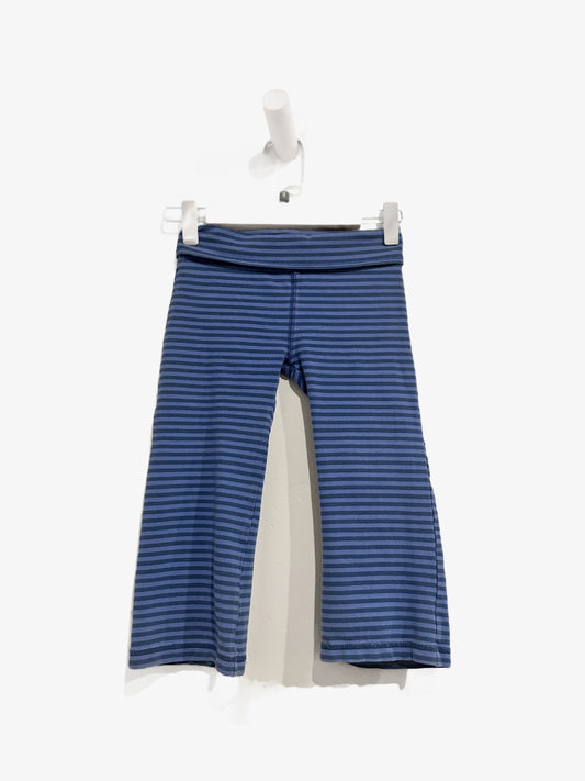 Tea Girls Purple Stripe Folder Leggings - 3