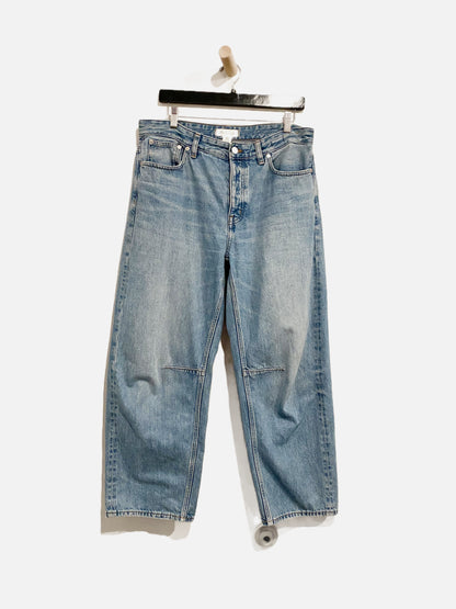 Madewell the Darted Barrel Leg Jean - 28