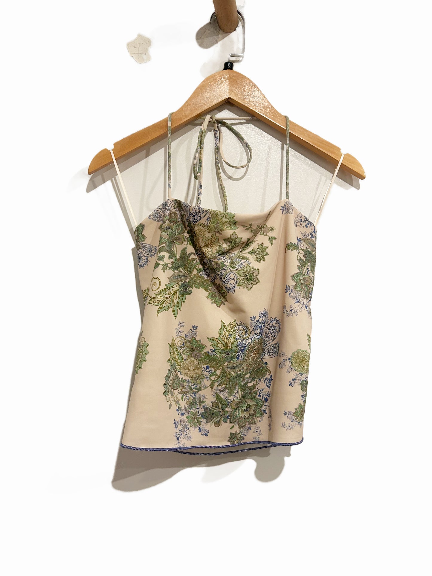 Edikted Garden Party Printed Halter Top - Small