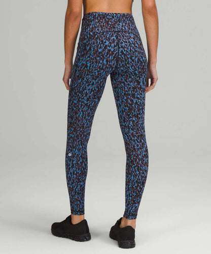 Lululemon Swift Speed High-Rise Tight 28" in Leopard Camo Blue Nile Multi - 8