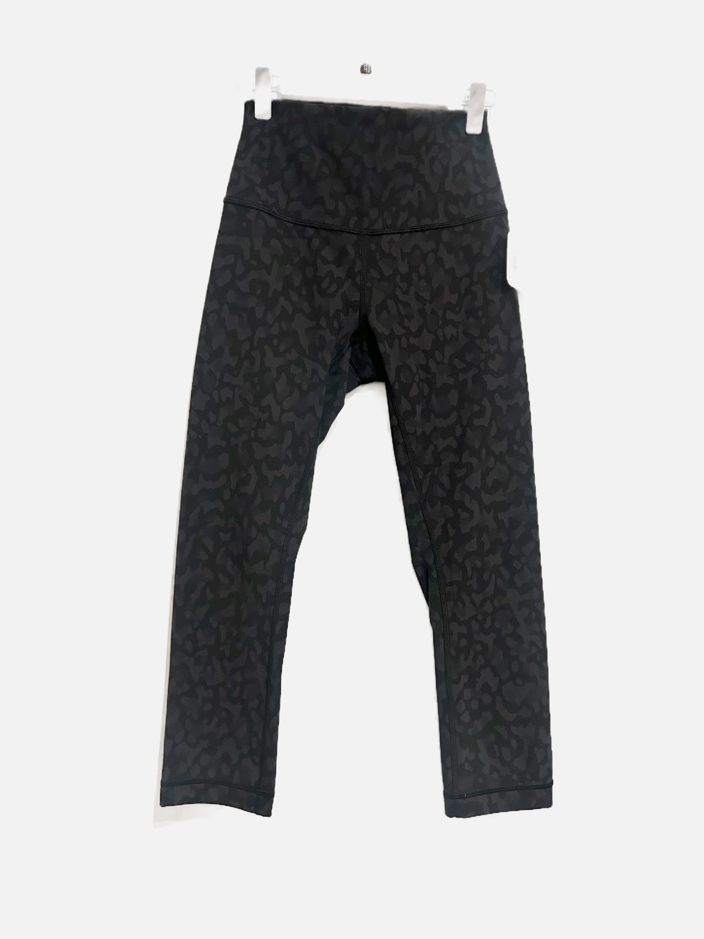Lululemon Wunder Under Crop Full-On Luxtreme 21" in Formation Camo Deep Coal Multi - 4